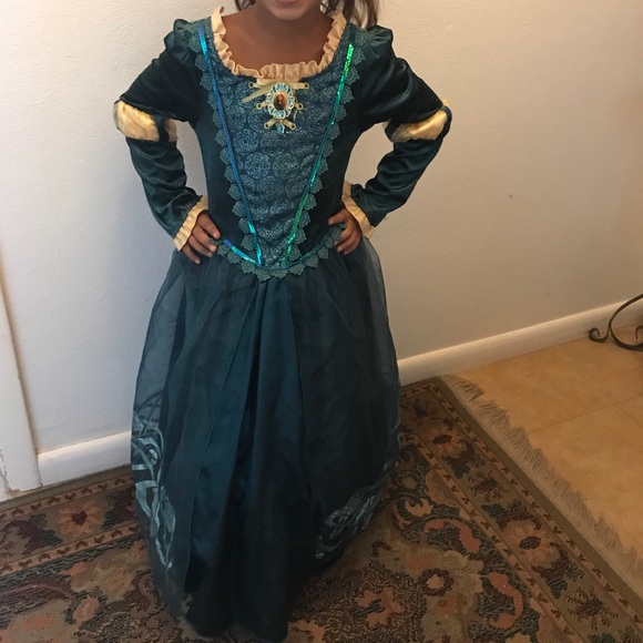 merida dress up costume